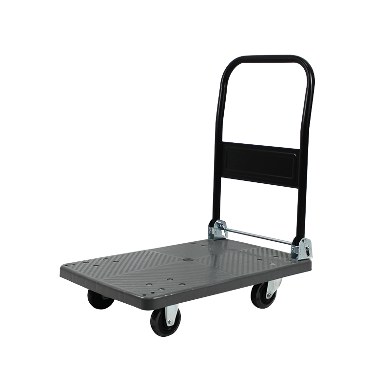 Plattform Plastvagn Vikbar platt lagerflyttvagn Heavy Duty Trolley