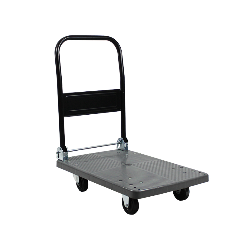 Plattform Plastvagn Vikbar platt lagerflyttvagn Heavy Duty Trolley