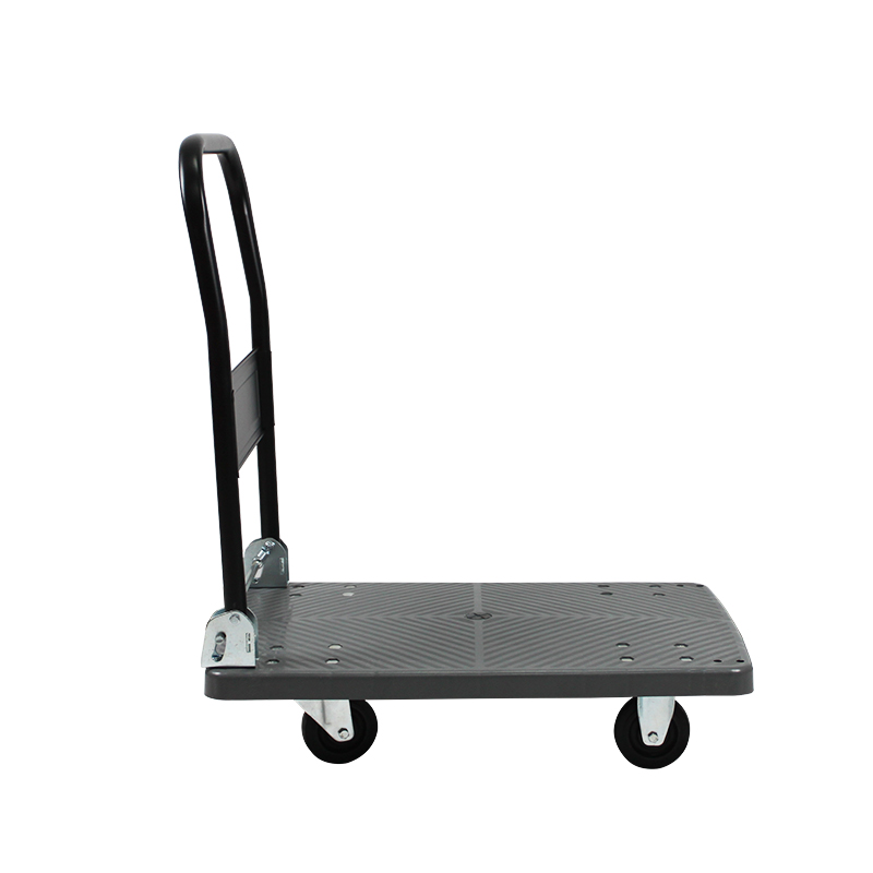 Plattform Plastvagn Vikbar platt lagerflyttvagn Heavy Duty Trolley